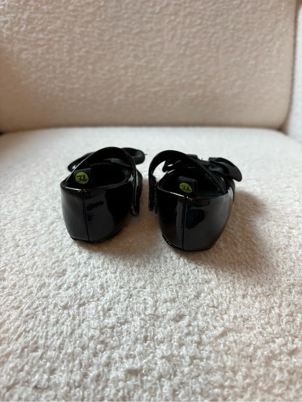 Black Bow Mary Jane Dress Shoes for Girls